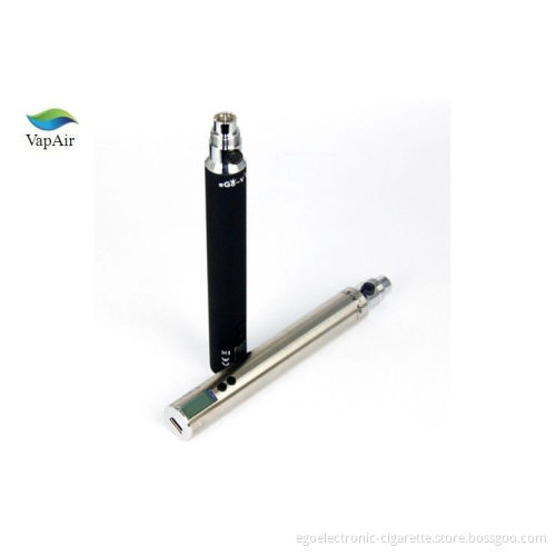 Variable Voltage Mod Ego V E-cigarette 650 / 900 / 1100 Mah